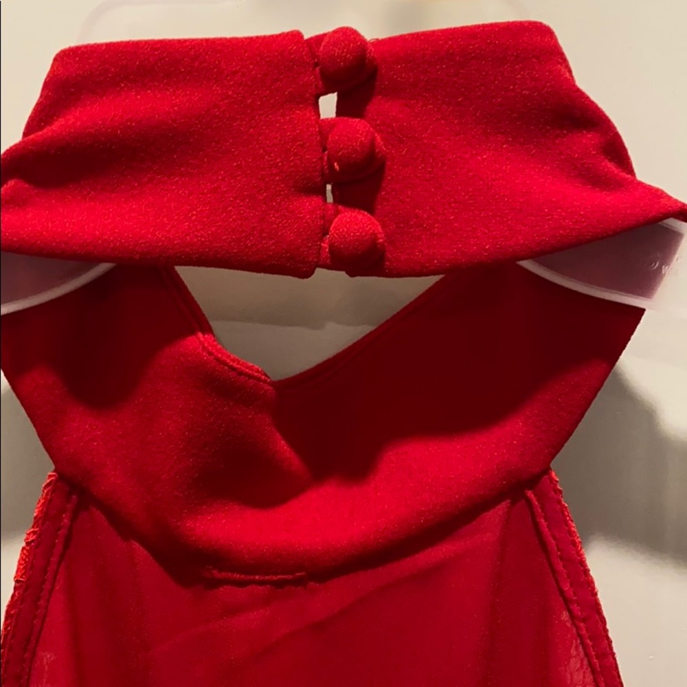 Red jumpsuit - Picture 4 of 6